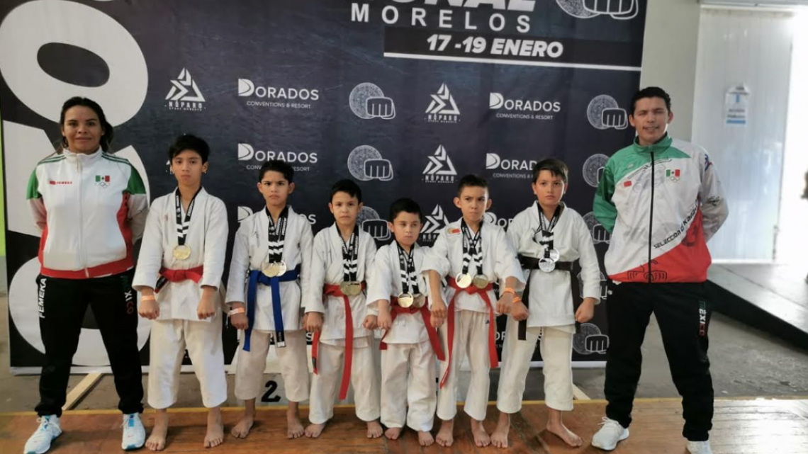 Destaca Tamaulipas en Nacional de Karate