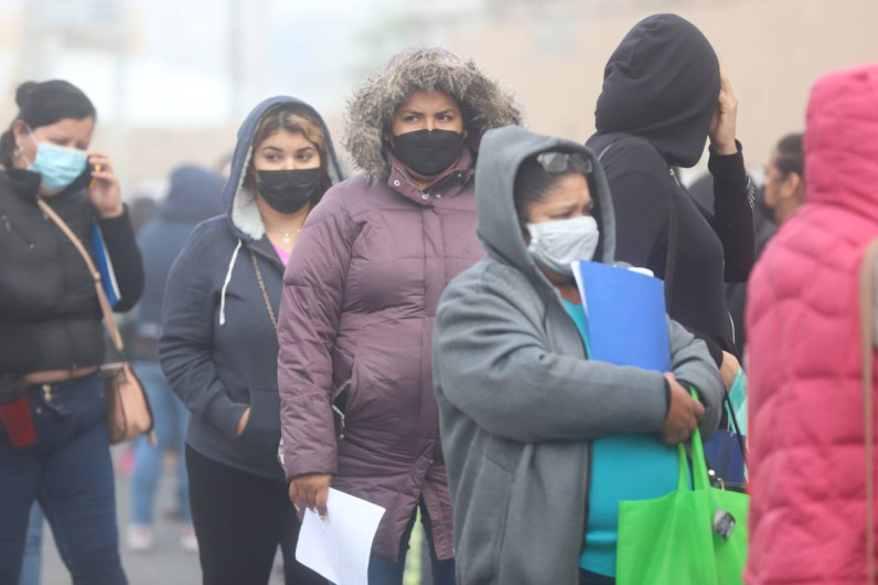 Municipio previene a ciudadanos de bajas temperaturas con probabilidad de agua nieve 