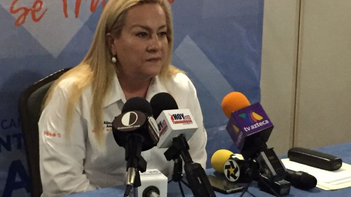 Alma Laura Amparán crece en preferencias