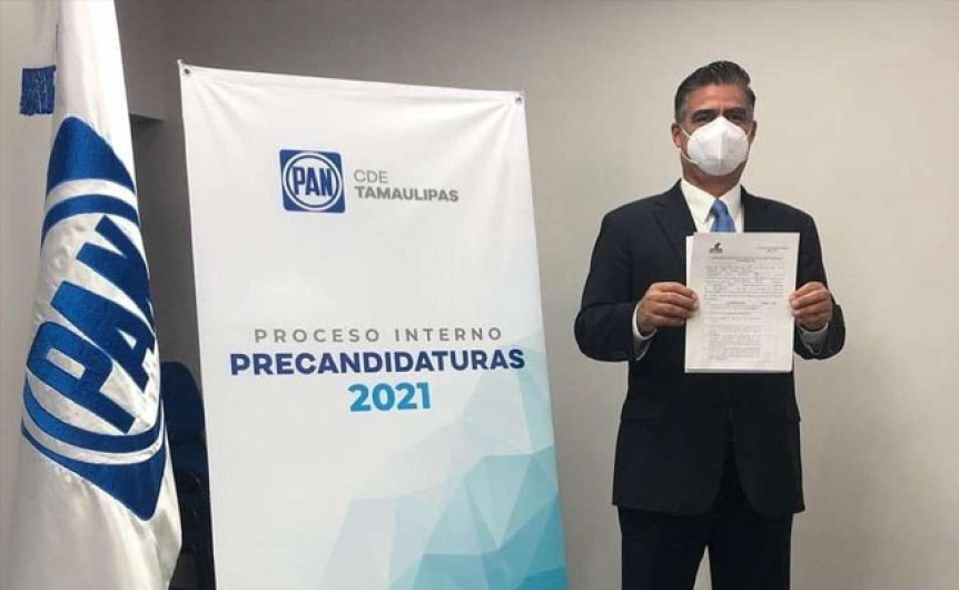 Jesús Ma. Moreno se registra por el PAN a la alcaldía de Reynosa