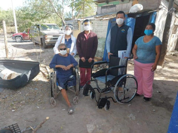 Familias del Ejido El Banco recibieron diversos apoyos