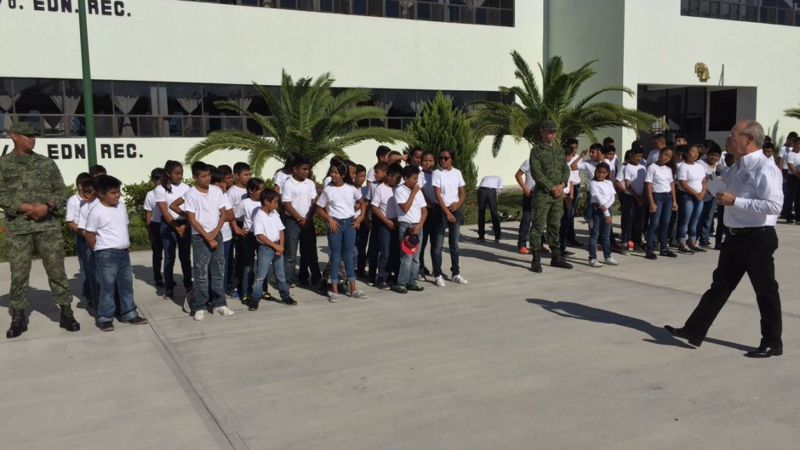 Clausuran campamento en el 8VO regimiento