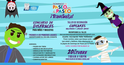 Invitan al “Domingo de Paseo por la Paseo”