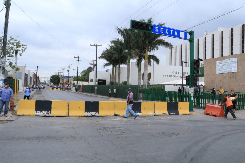 Cierra Tránsito y Vialidad tramo de calle Ocampo; piden circular por accesos alternos