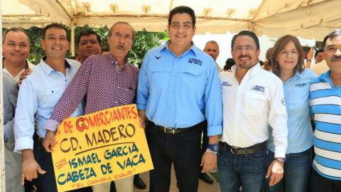 Comerciantes de Madero respaldan la coalición “Tamaulipas al Frente”