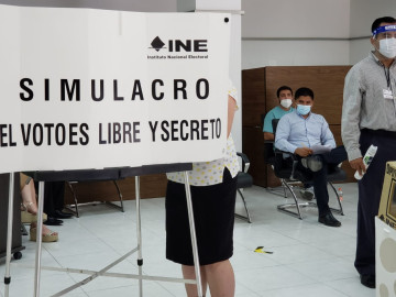 INE en el 4to distrito ha realizado alrededor de 100 simulacros con los funcionarios de casillas
