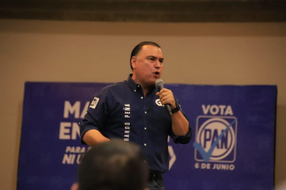 Con el apoyo del magisterio va Gerardo Peña a la victoria