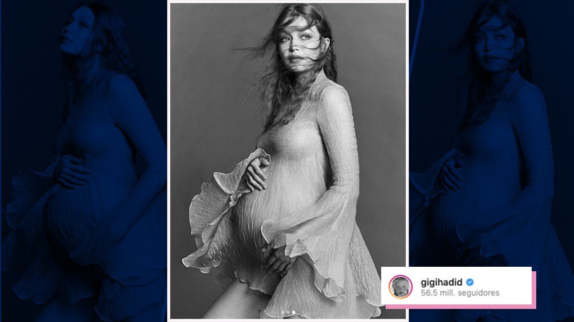Gigi Hadid presume su pancita de embarazo