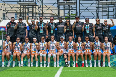 Selección femenil de Flag Football de México refrenda el oro en los World Games 2025