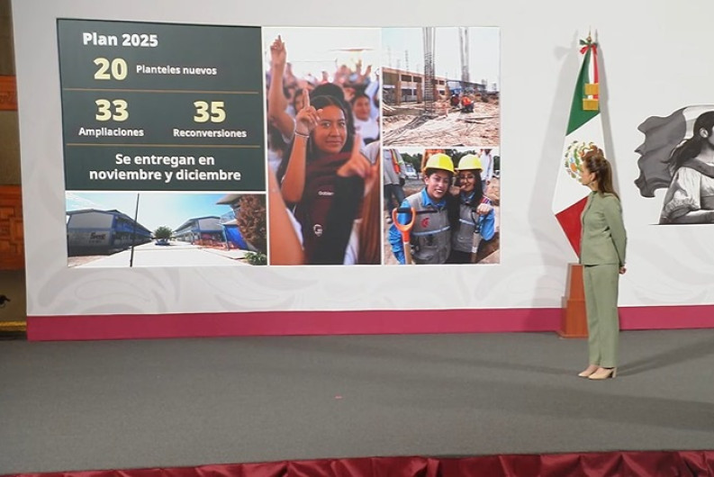 SEP anuncia construcción y ampliaciones de bachilleratos en Tamaulipas; Reynosa Altamira, y Nuevo Laredo serán beneficiados