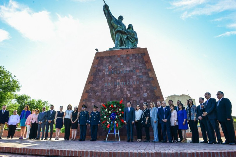 Conmemoran el 169 aniversario de Nuevo Laredo