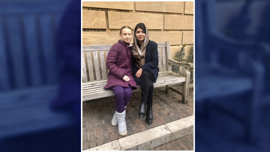 Greta Thunberg y Malala Yousafzai, ¡se reúnen en Oxford!