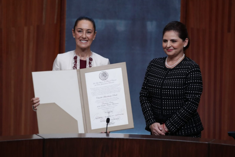 Claudia Sheibaum recibe constancia de mayoría del TEPJF como Presidenta electa de México