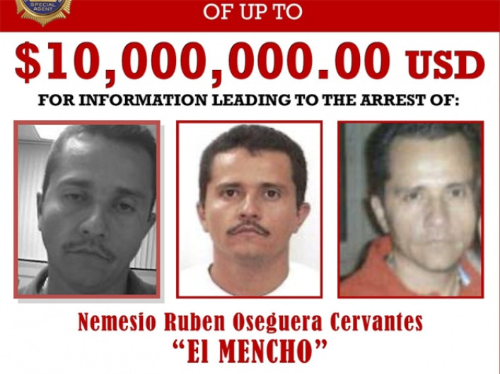 10 mdd por “El Mencho”, es lo que ofrece EU
