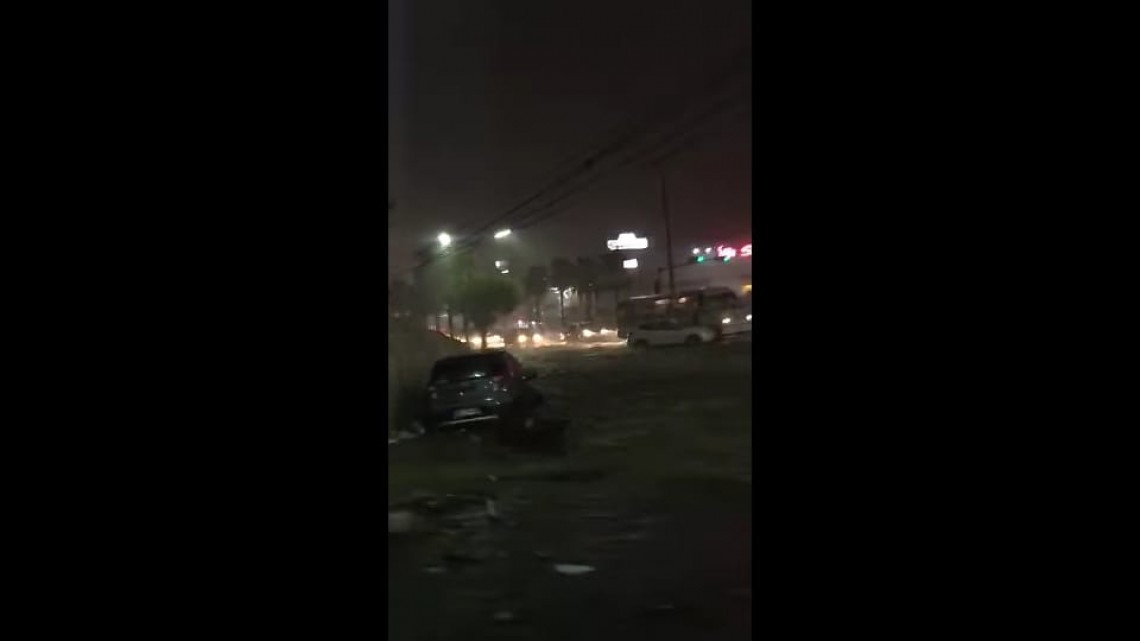 Sorprende a Reynosa fuerte tormenta