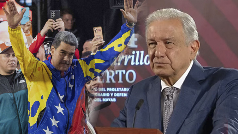Dice AMLO que esperará el conteo para reconocer triunfo de Nicolás Maduro en Venezuela