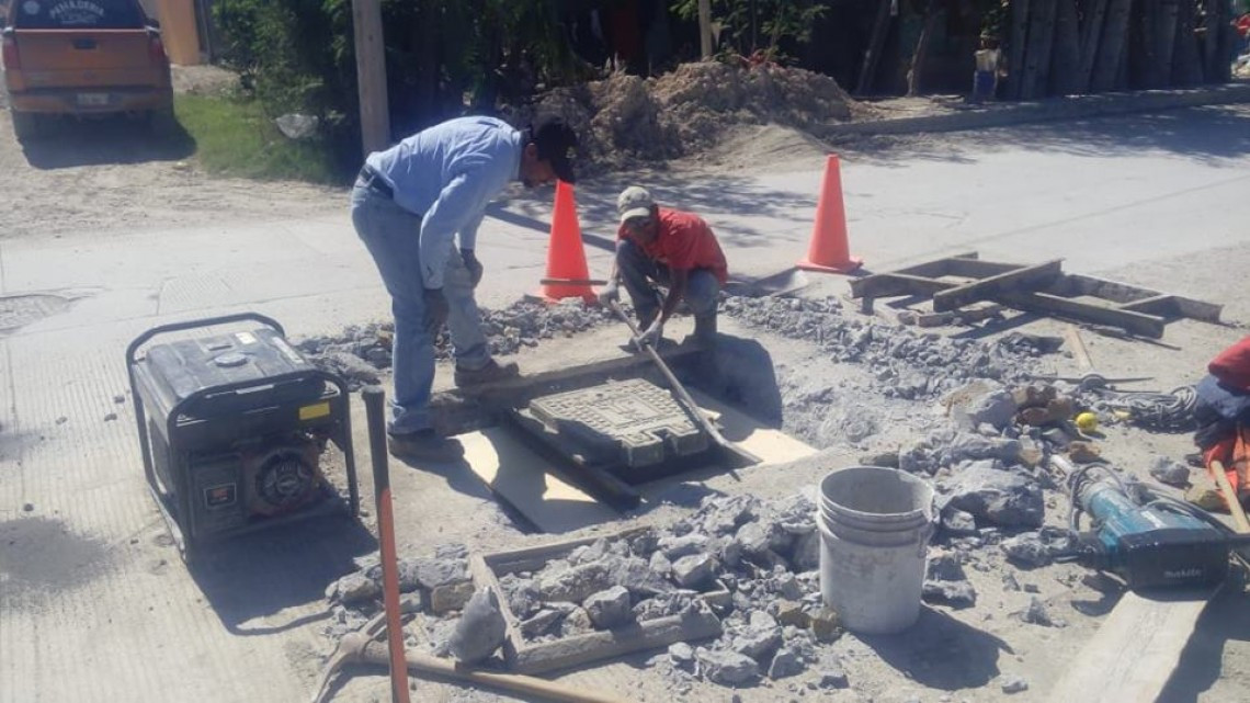 Cuadrillas de Comapa realizan trabajos