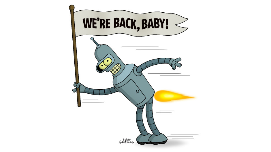 ¡El primer tráiler del reboot de 'Futurama' trae de vuelta a Fry, Bender y Leela!