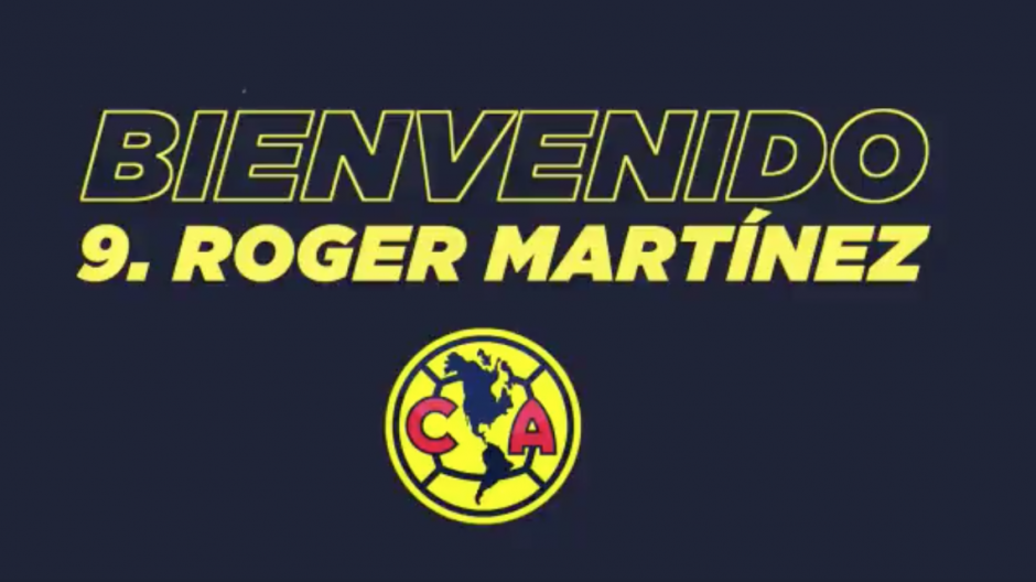 Roger Martínez, nuevo refuerzo del América