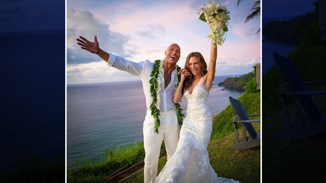 Dwayne "La Roca" Johnson se casó en Hawaii con Lauren Hashian