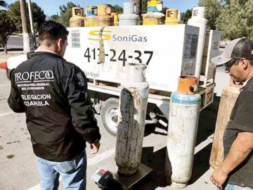 Denunciará Profeco a 22 gaseras irregulares