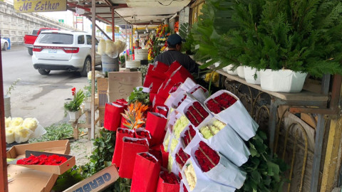 Florerías esperan a "enamorados" para incrementar ventas 
