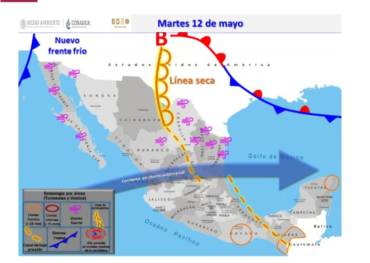 Pronostican lluvias para esta ciudad