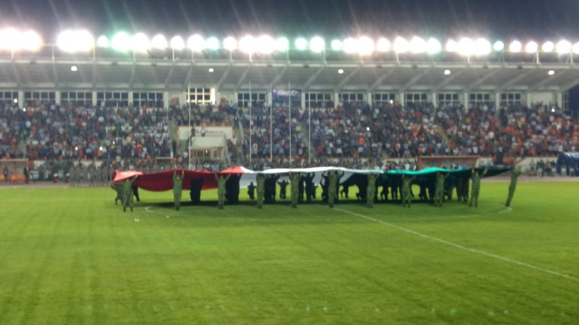 Conmemora FGCDV Día del ejército al medio tiempo del "Correcaminos vs Rayados"