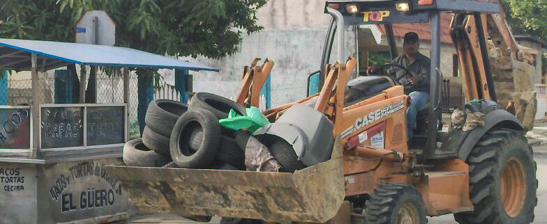 Realizan campaña de descacharrización en Madero