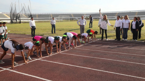 Etapa local de Juegos Deportivos Escolares es inaugurada