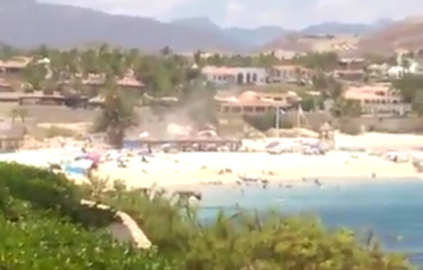 Se registra balacera en playa de Los Cabos