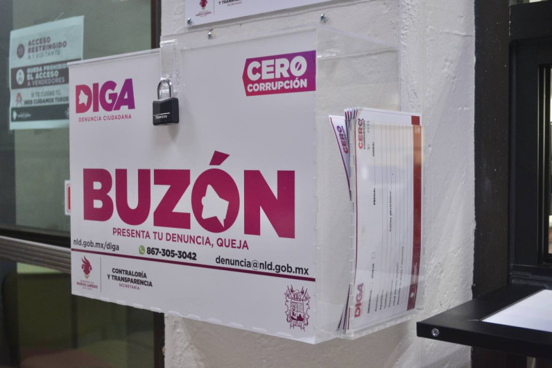Pone gobierno municipal a disposición de la ciudadanía buzones para denunciar a malos funcionarios 