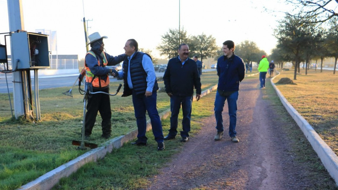 Firmes en objetivo de rescatar en espacios públicos en Victoria