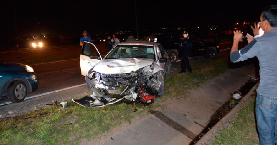 Secretario de SEDUMA en Tamaulipas protagoniza accidente vial 