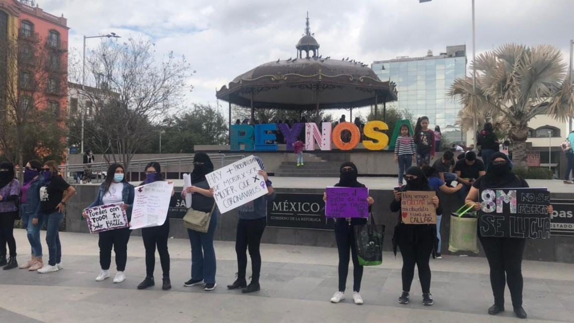 Mueren más mujeres por violencia que por pandemia: feministas reynosenses 