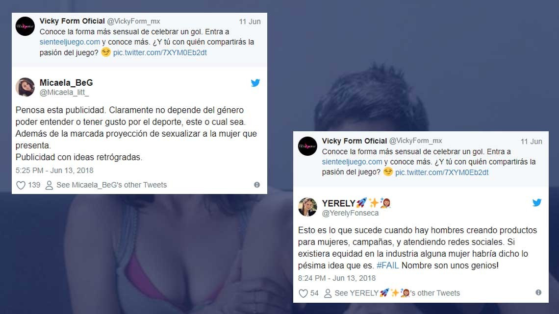 Vicky Form causa polémica con sus panties mundialistas