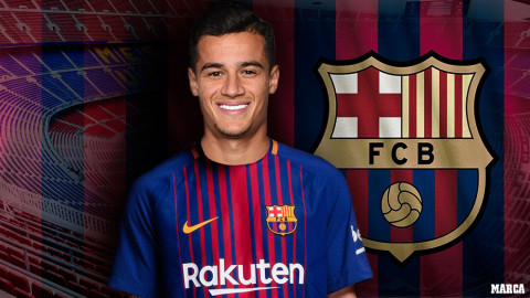#OFICIAL Coutinho, el fichaje más caro en la historia del Barcelona