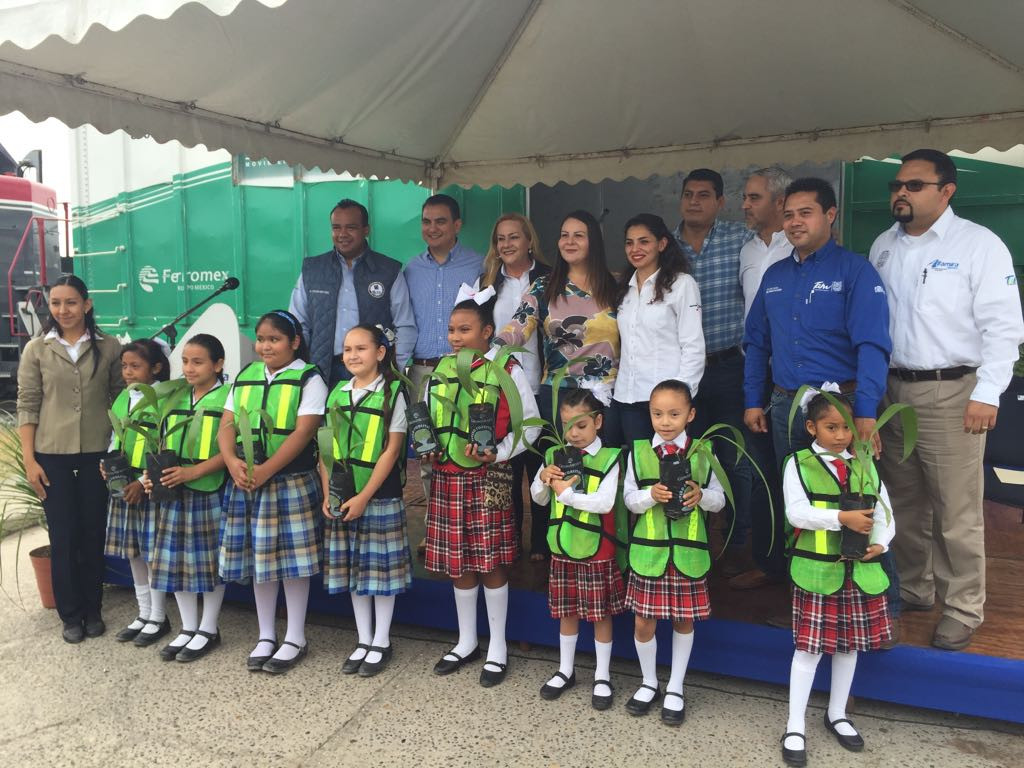 Llega vagon verde a Altamira