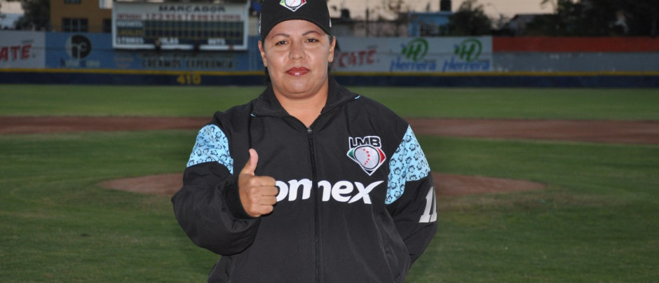 Mujer hará historia en el béisbol mexicano