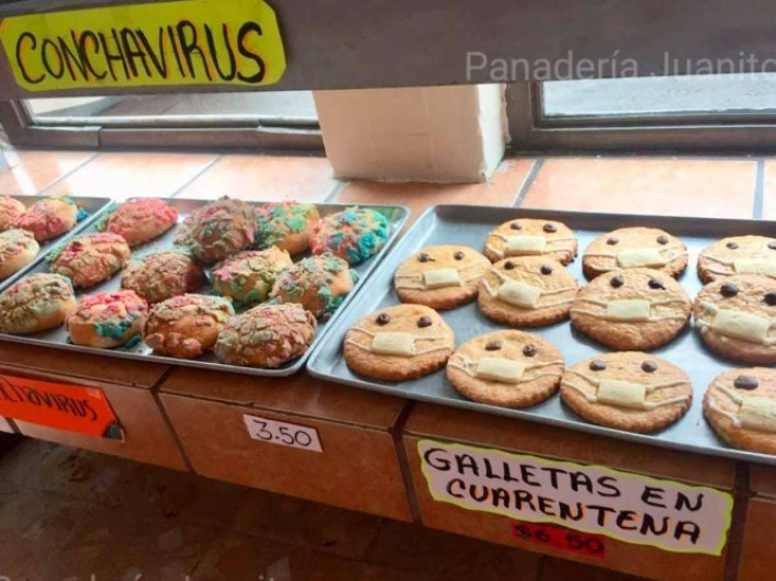 Crean galletas “Cuarentenas” para acompañar a las “Conchavirus” 