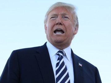 Caravanas, una desgracia: Trump