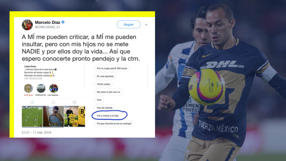 Marcelo Díaz revela amenazas de muerte contra su hija