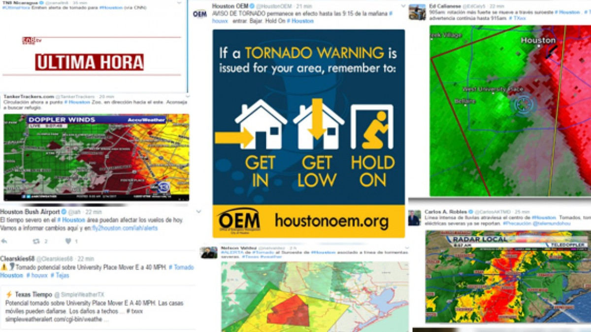 Emiten alerta de tornado para Houston