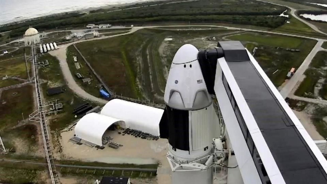 Posponen lanzamiento del Space X, desde Florida por mal tiempo