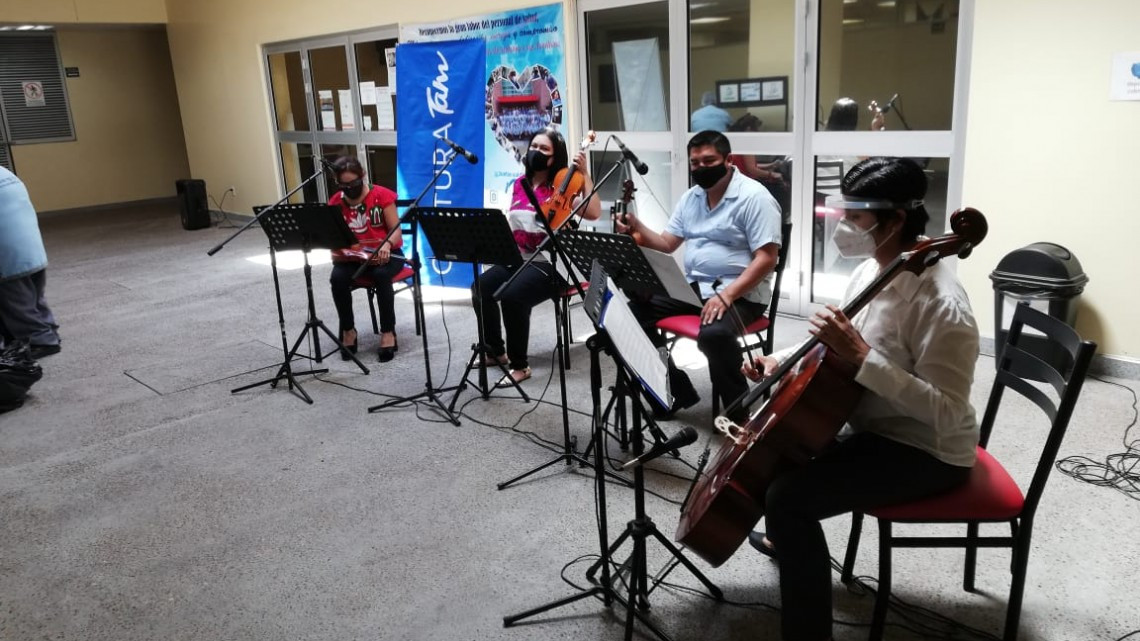 Cultura Tamaulipas lleva música a los Hospitales