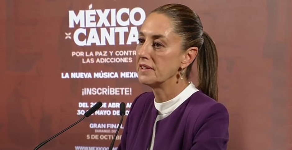 Presenta Sheinbaum festival 'México Canta' para promover música sin violencia