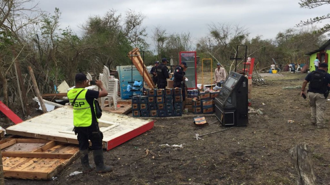 Tornado genera daños en municipios del norte de Veracruz