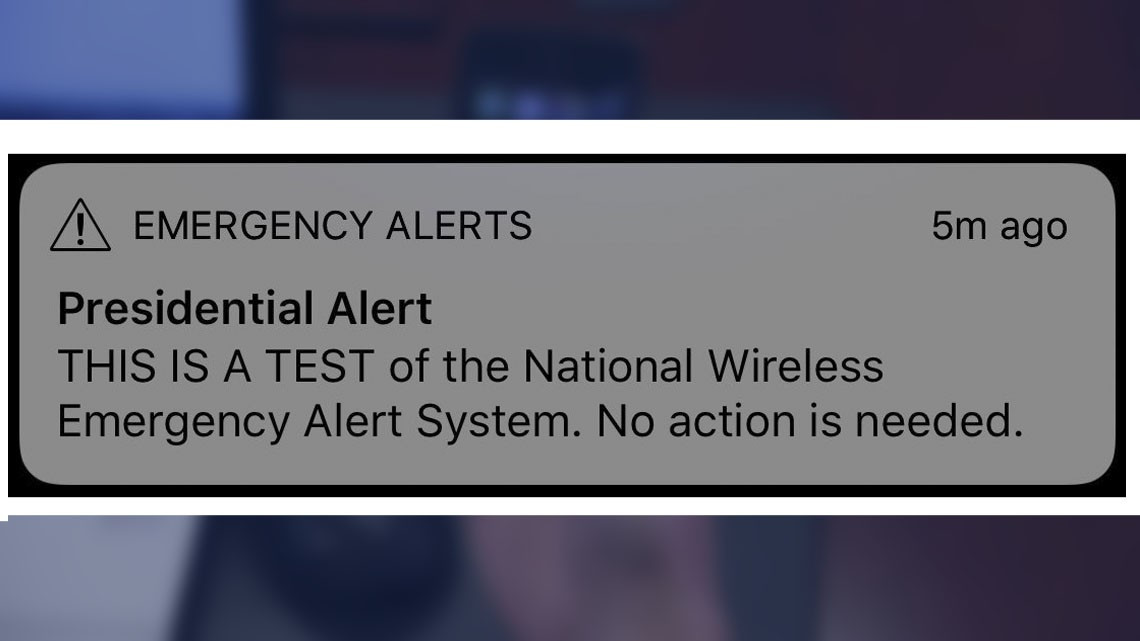 “Alerta Presidencial” es enviada a millones de celulares en EU