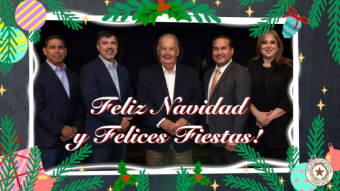 Condado Hidalgo desea ¡Feliz Navidad!