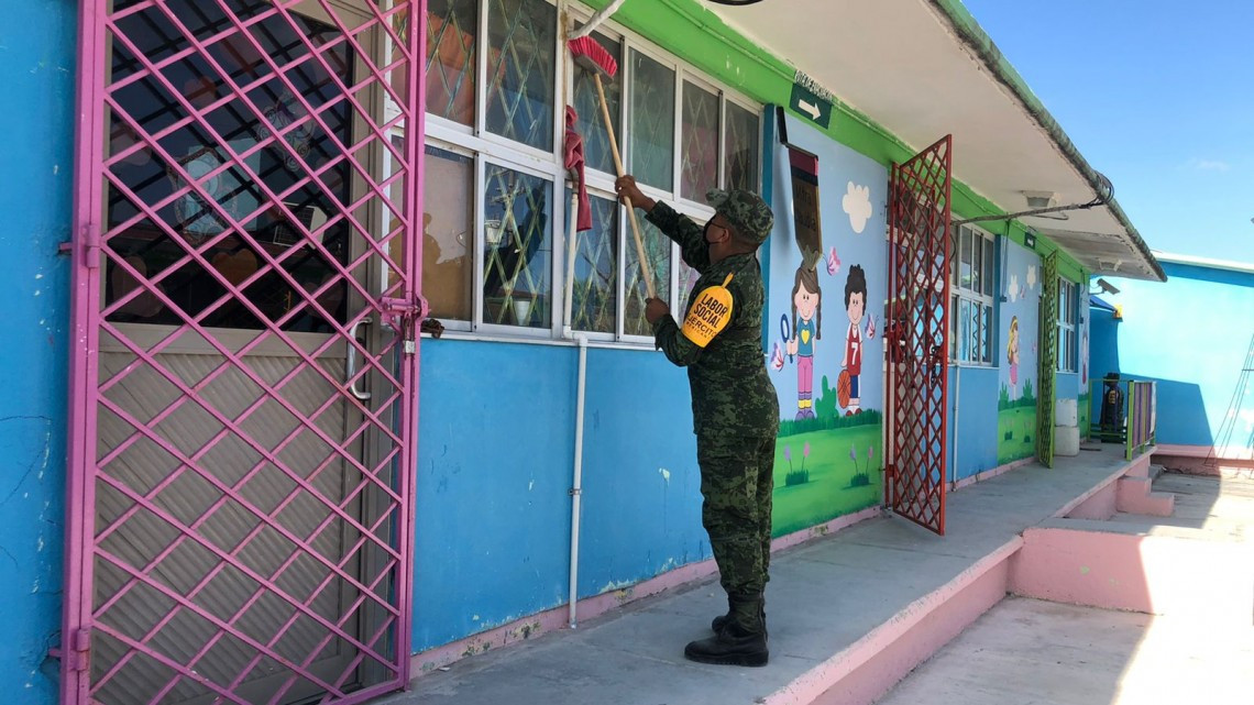 Inicia Ejército Mexicano acciones de labor social en Reynosa